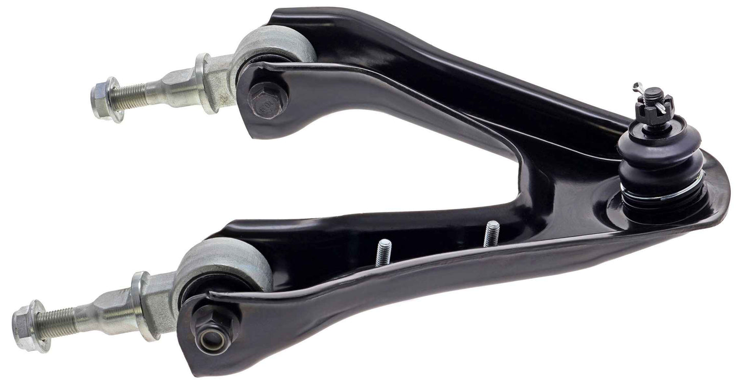 Side View of Front Upper Left Suspension Control Arm and Ball Joint Assembly MEVOTECH CMS601047