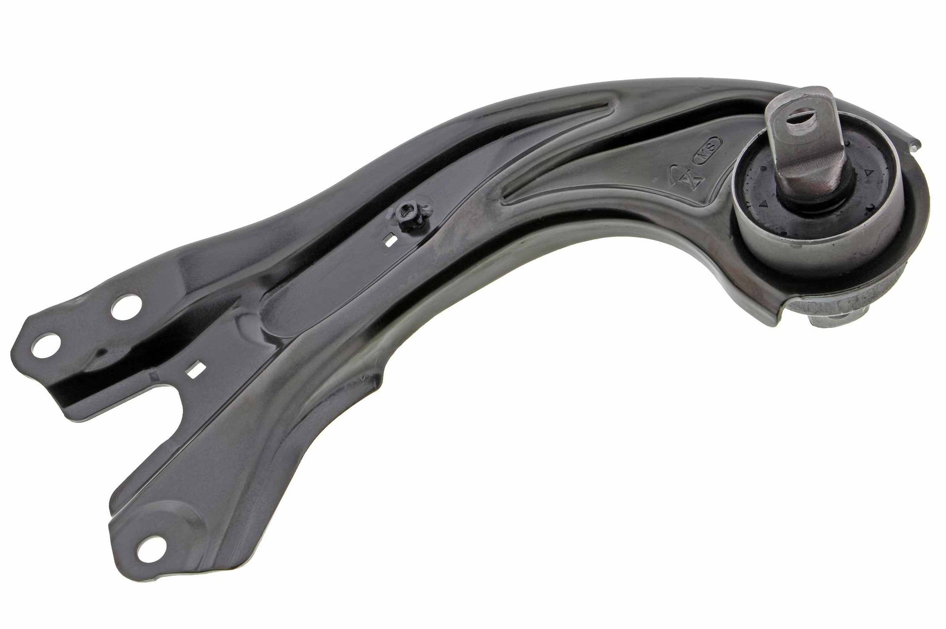 Front View of Rear Left Suspension Trailing Arm MEVOTECH CMS601058