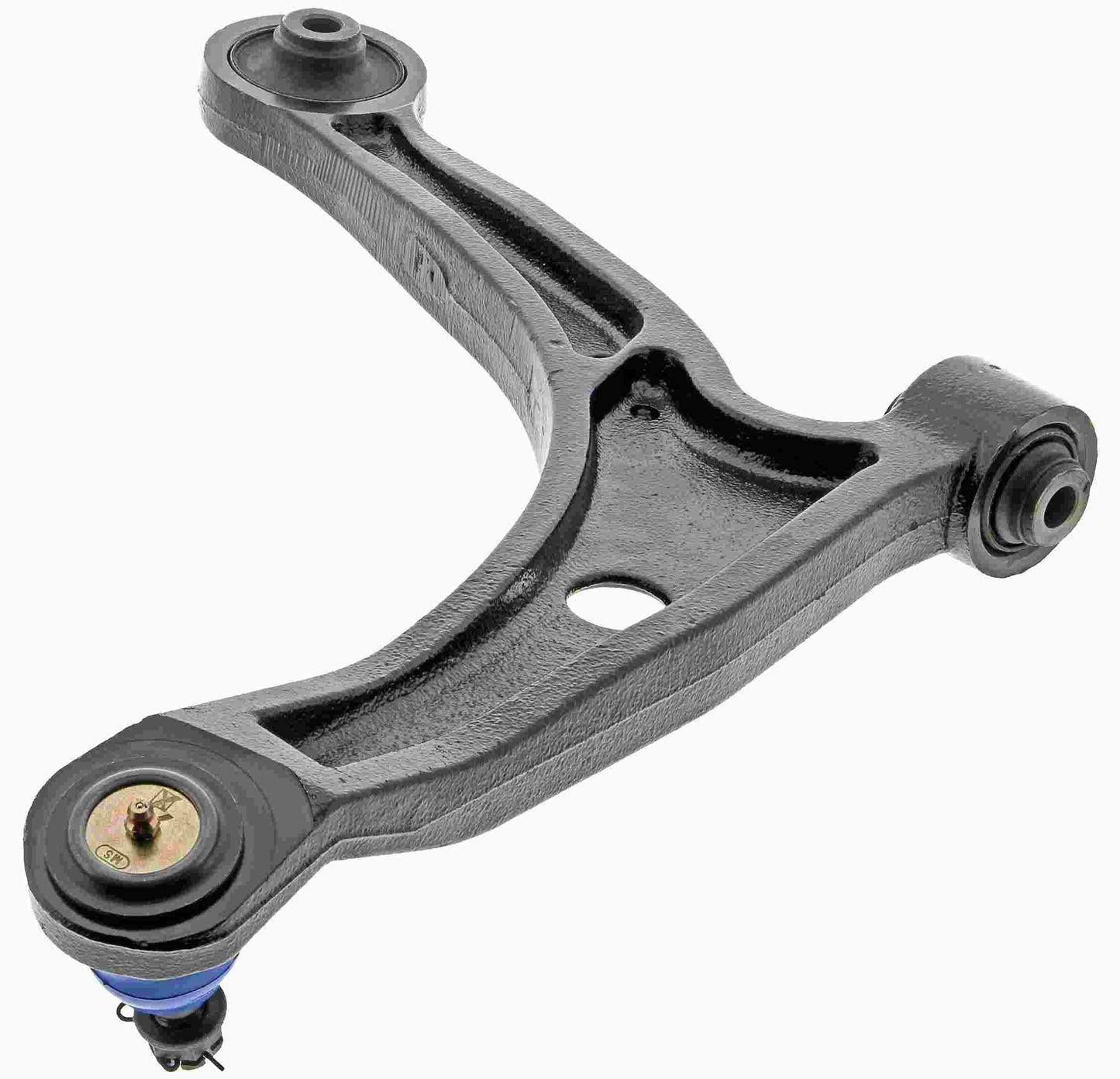 Back View of Front Left Suspension Control Arm and Ball Joint Assembly MEVOTECH CMS60105