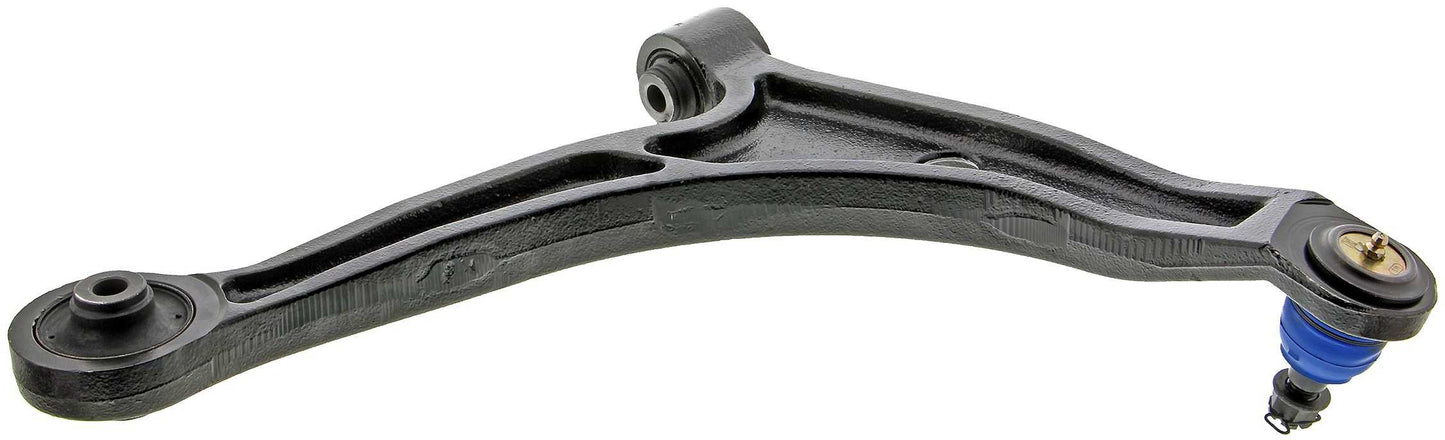 Bottom View of Front Left Suspension Control Arm and Ball Joint Assembly MEVOTECH CMS60105