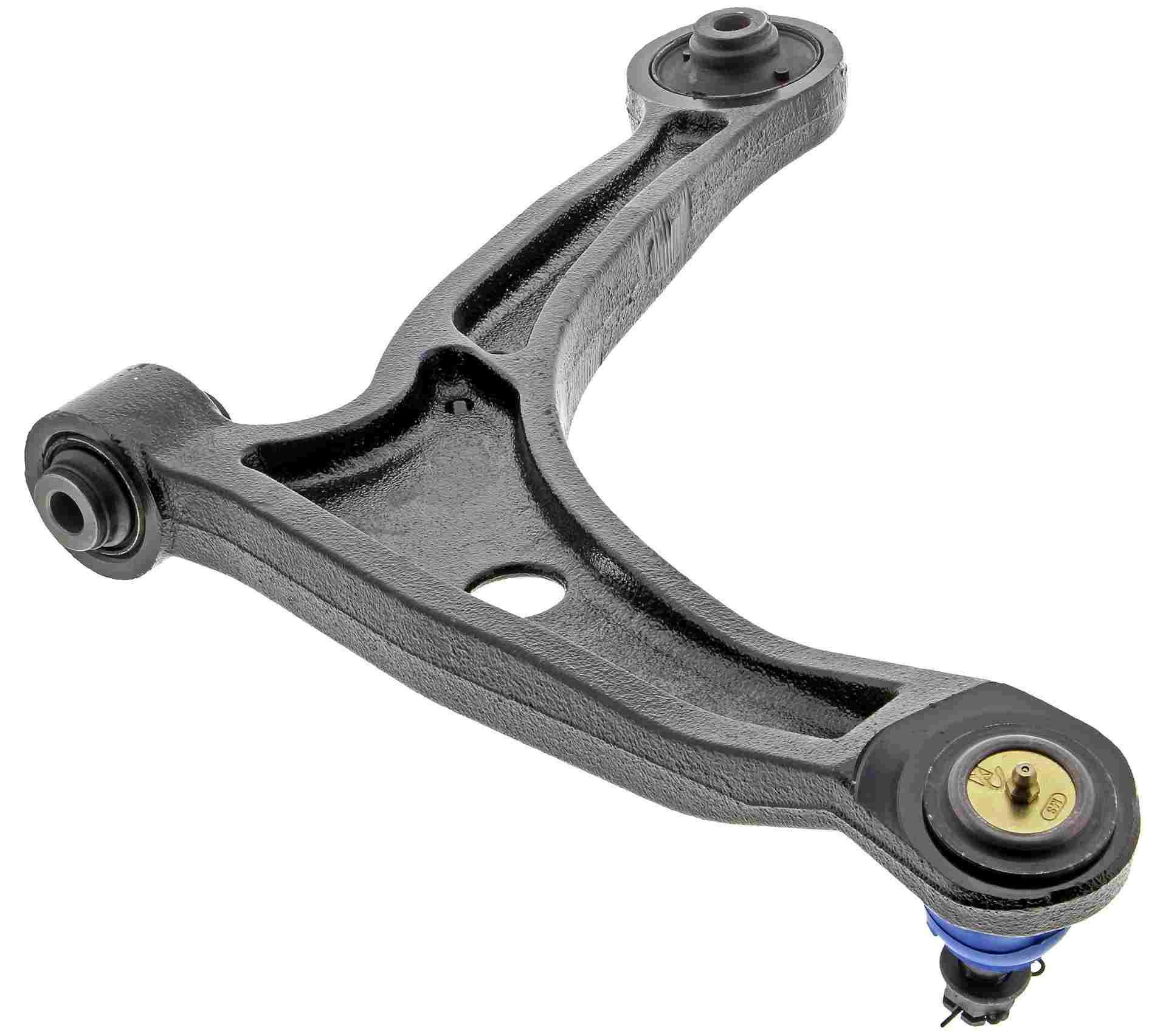 Back View of Front Right Suspension Control Arm and Ball Joint Assembly MEVOTECH CMS60106