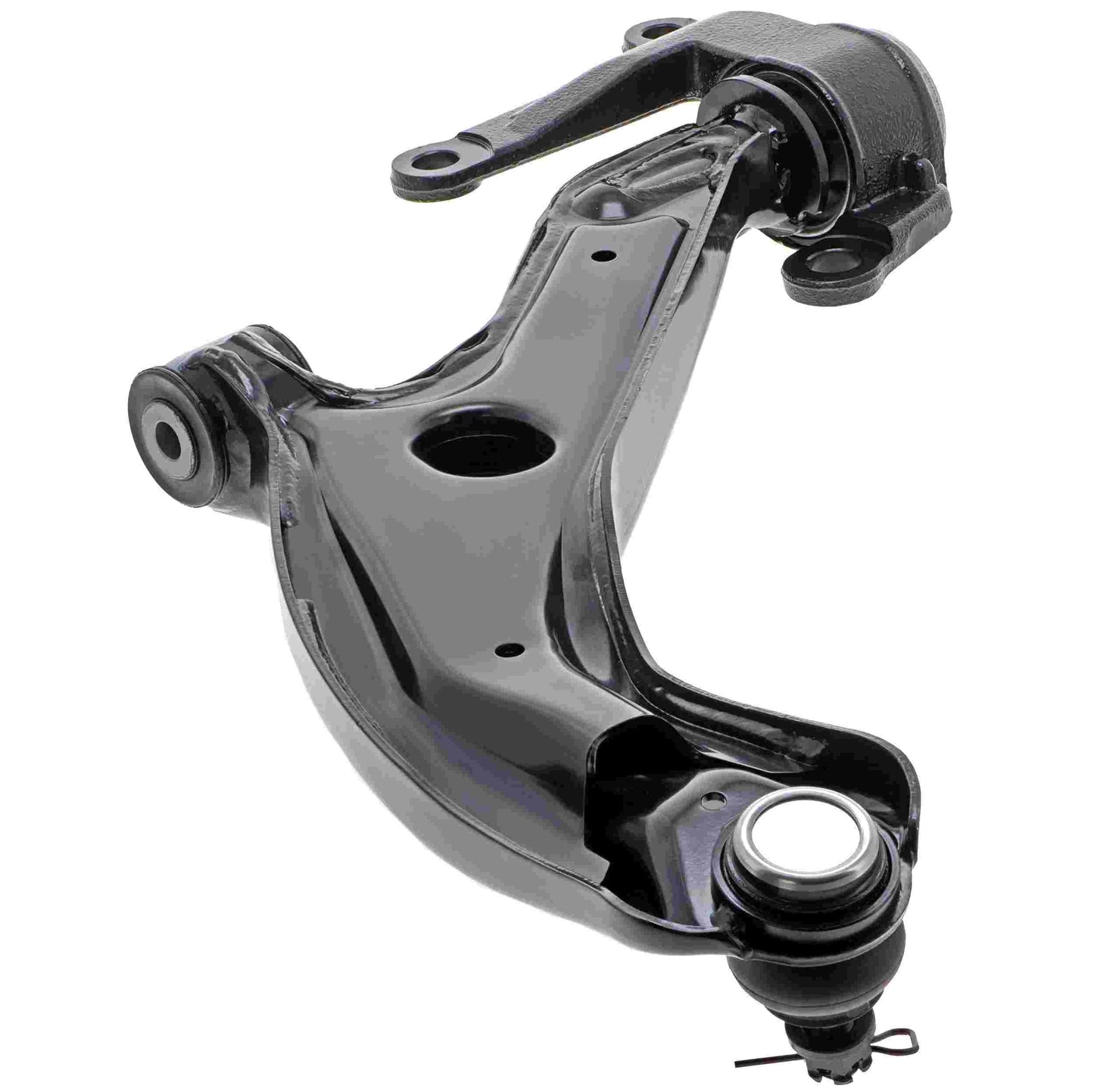 Back View of Front Right Suspension Control Arm and Ball Joint Assembly MEVOTECH CMS60108