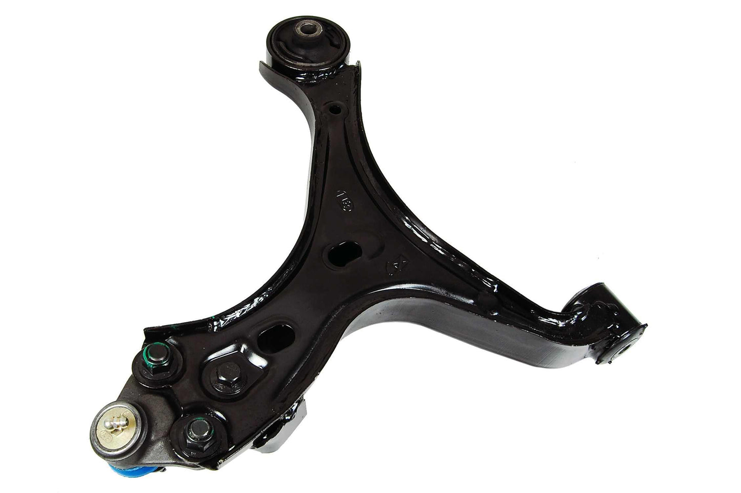 Back View of Front Right Suspension Control Arm and Ball Joint Assembly MEVOTECH CMS601101