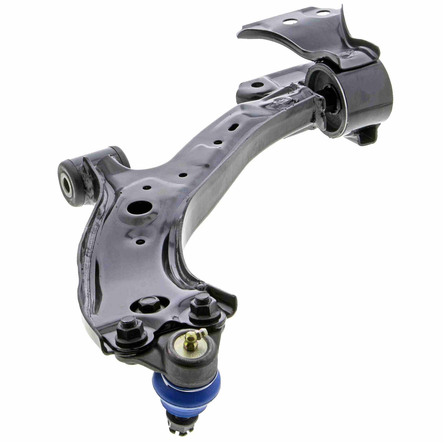 Back View of Front Right Suspension Control Arm and Ball Joint Assembly MEVOTECH CMS60110