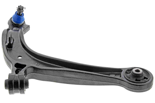 Angle View of Front Right Suspension Control Arm and Ball Joint Assembly MEVOTECH CMS601119