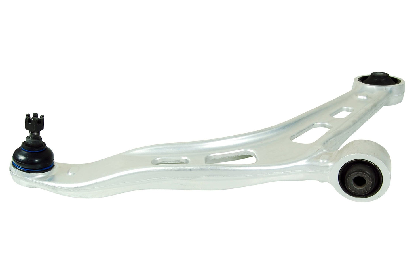 Side View of Front Right Suspension Control Arm and Ball Joint Assembly MEVOTECH CMS601120