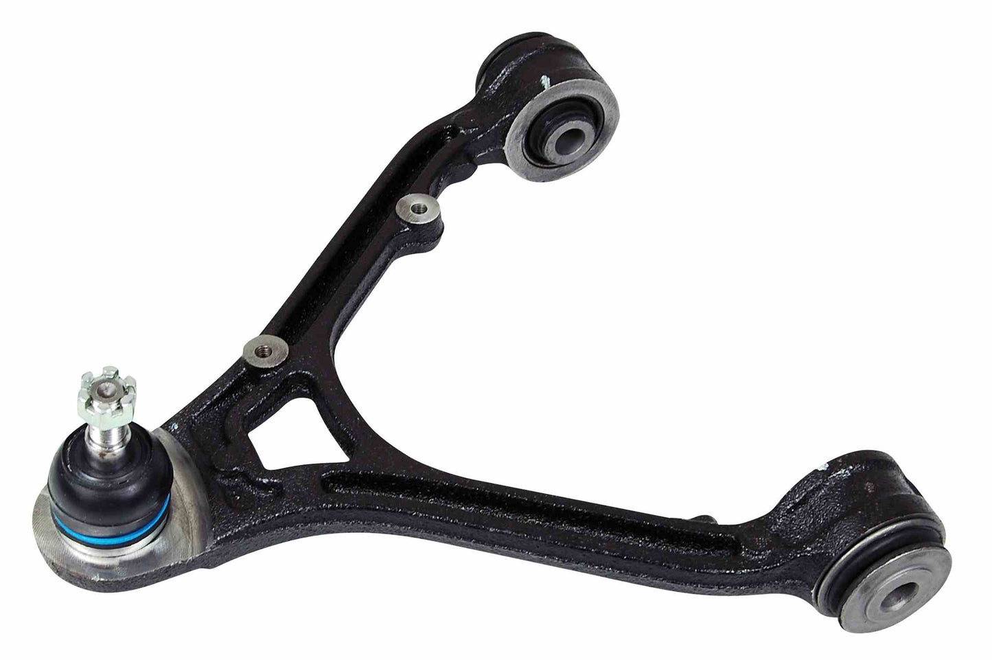 Front View of Front Upper Right Suspension Control Arm and Ball Joint Assembly MEVOTECH CMS601127