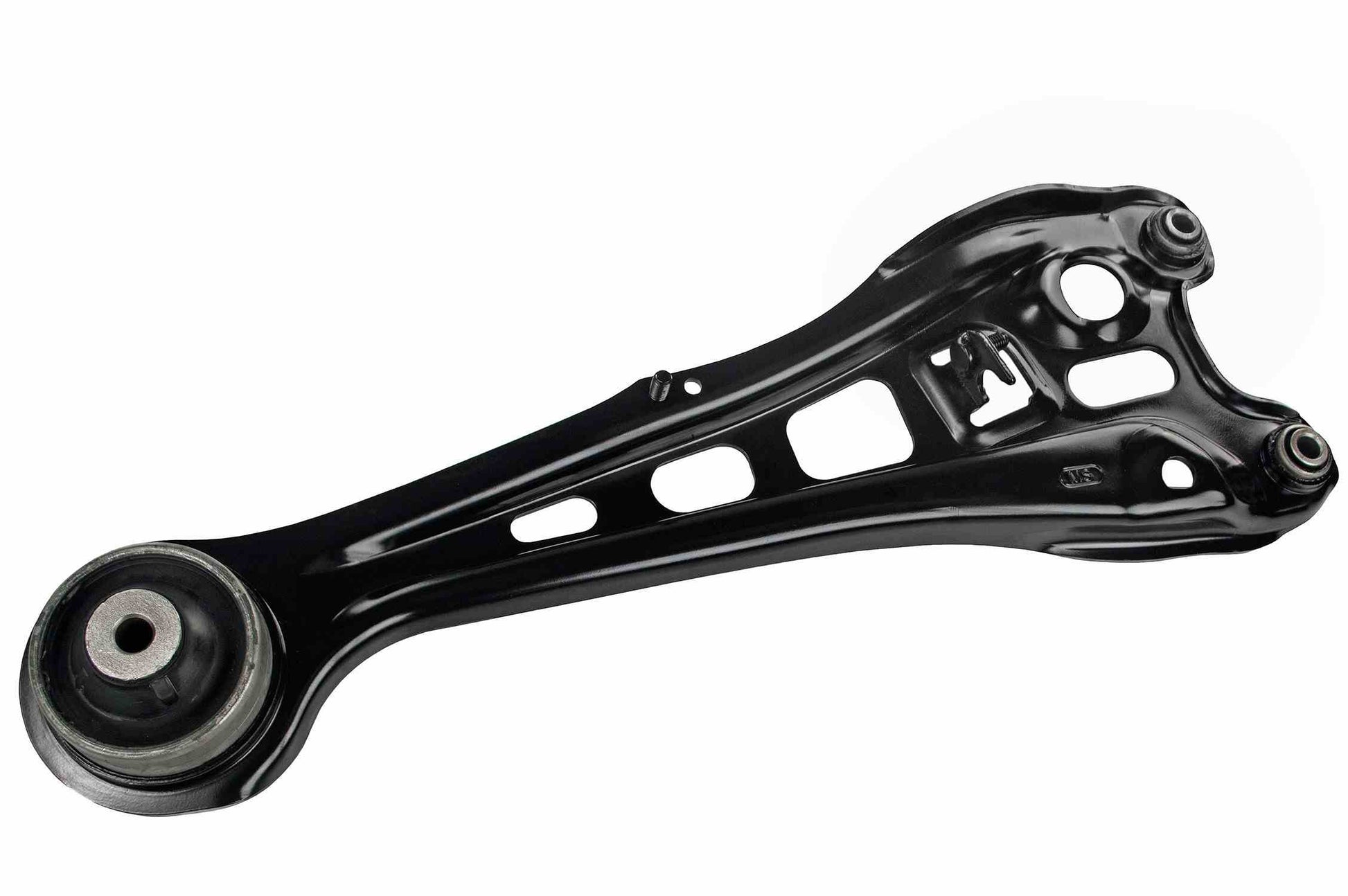 Front View of Rear Left Suspension Trailing Arm MEVOTECH CMS601135