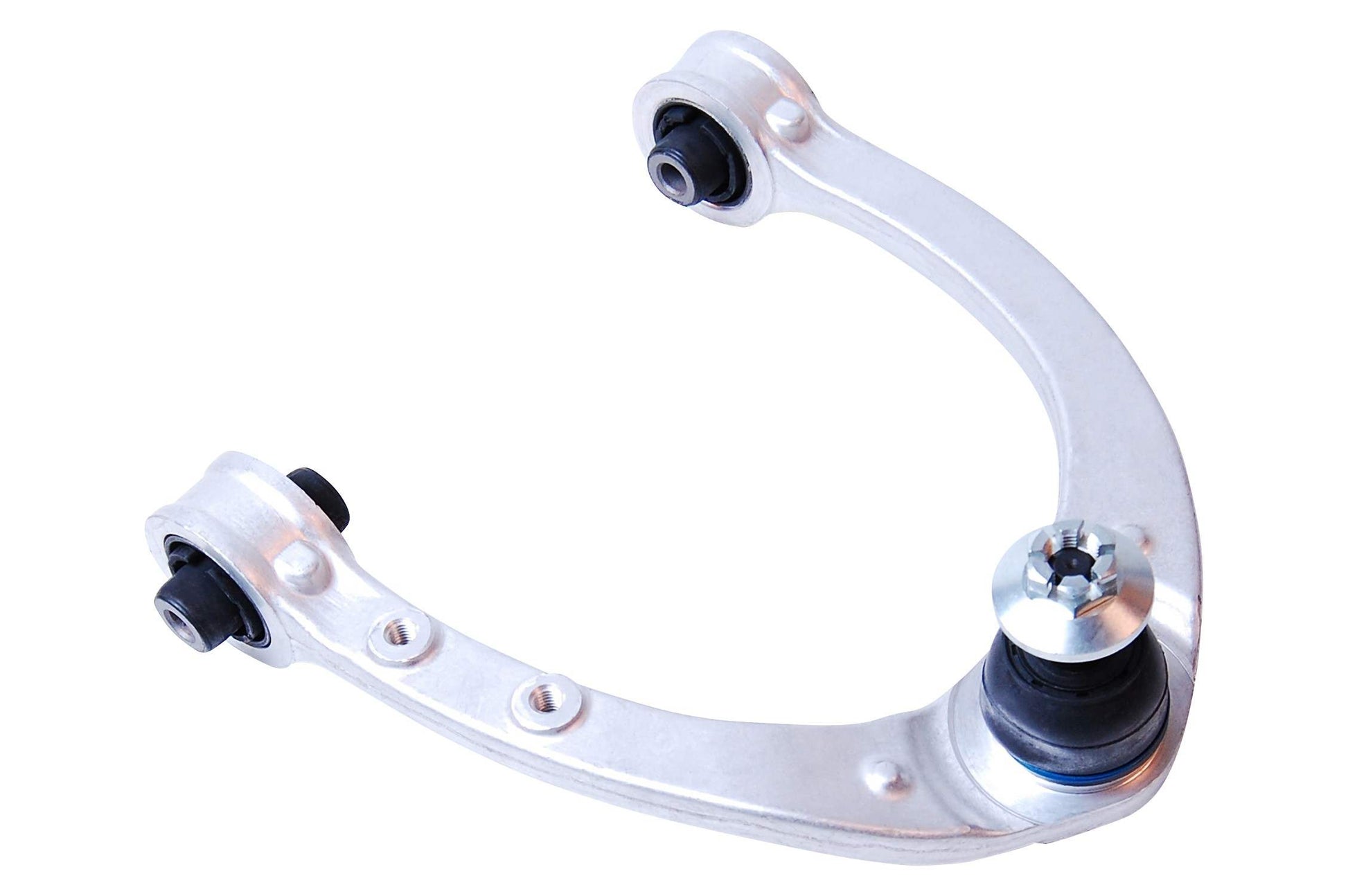 Front View of Front Upper Left Suspension Control Arm and Ball Joint Assembly MEVOTECH CMS601148