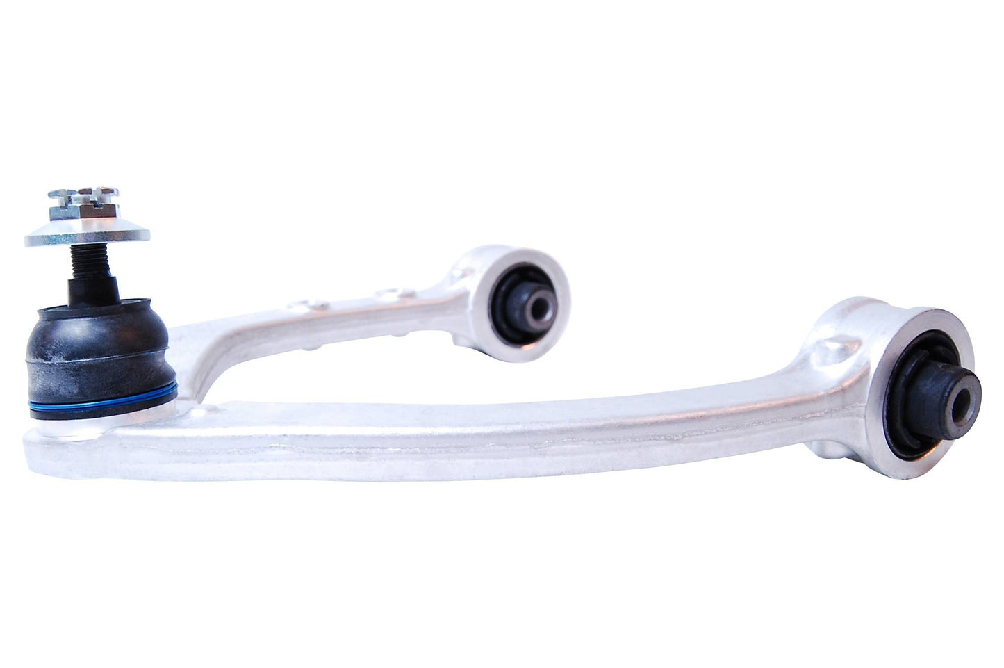 Side View of Front Upper Left Suspension Control Arm and Ball Joint Assembly MEVOTECH CMS601148