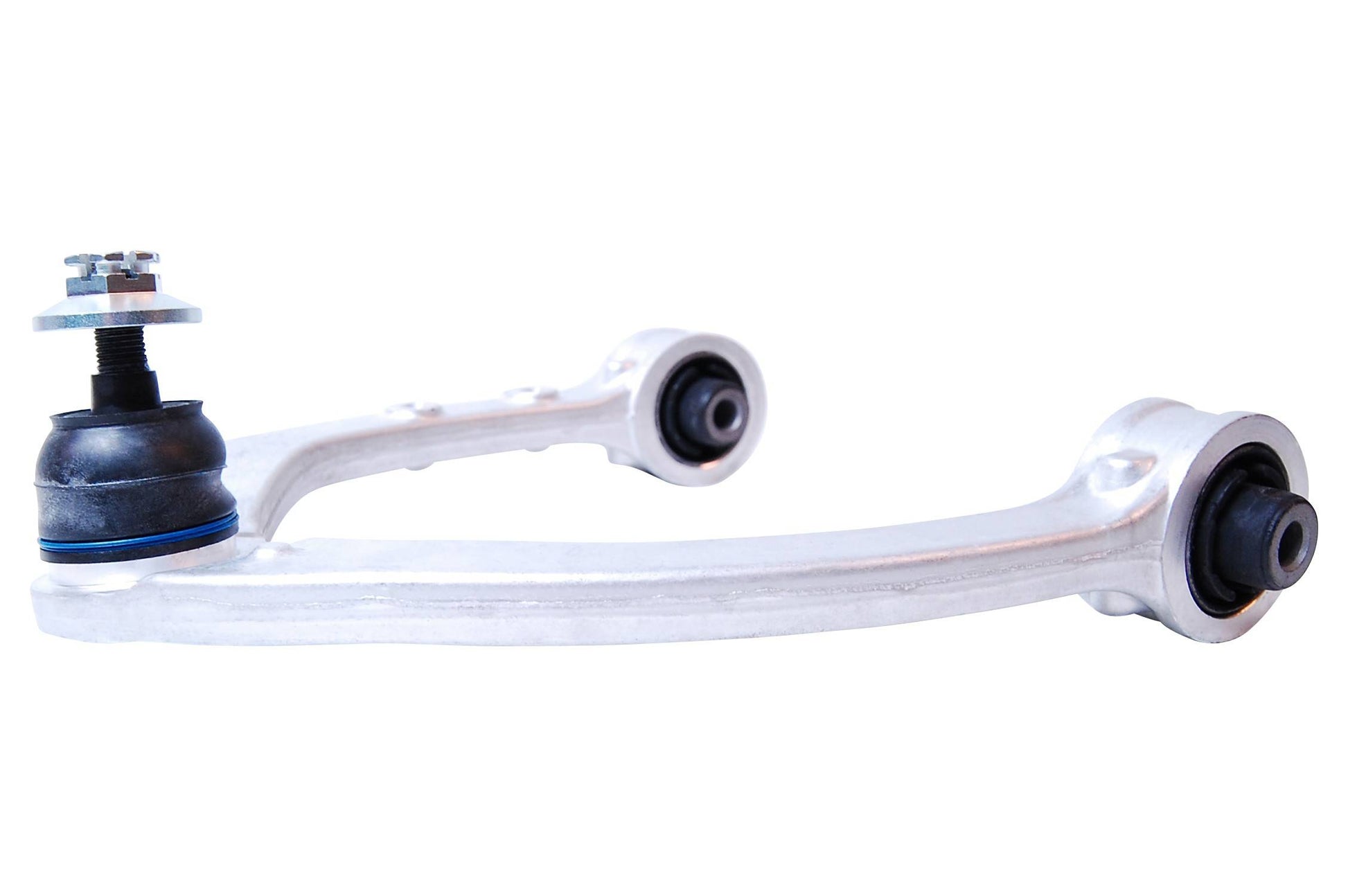 Side View of Front Upper Left Suspension Control Arm and Ball Joint Assembly MEVOTECH CMS601148