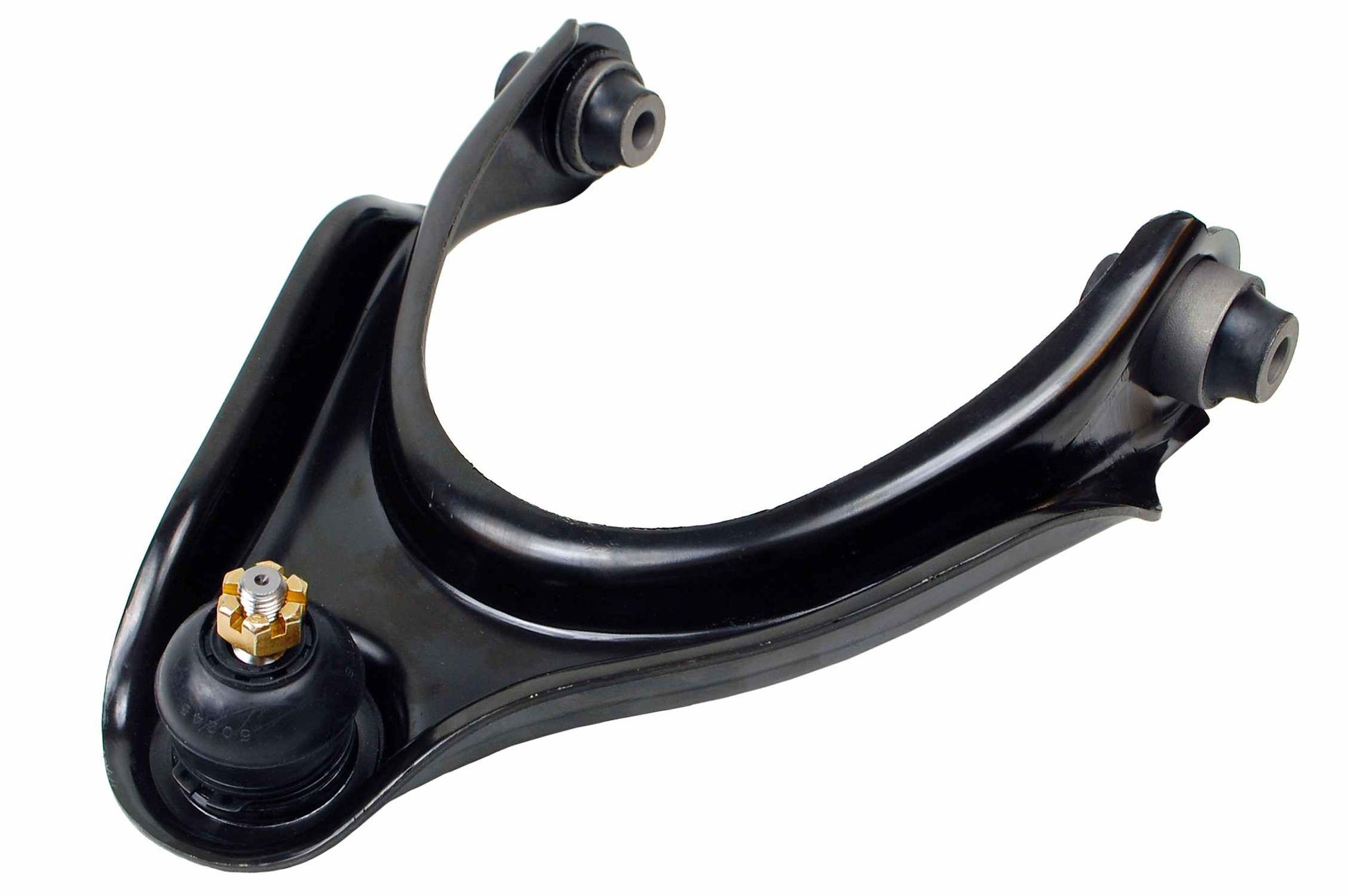 Front View of Front Upper Right Suspension Control Arm and Ball Joint Assembly MEVOTECH CMS60116