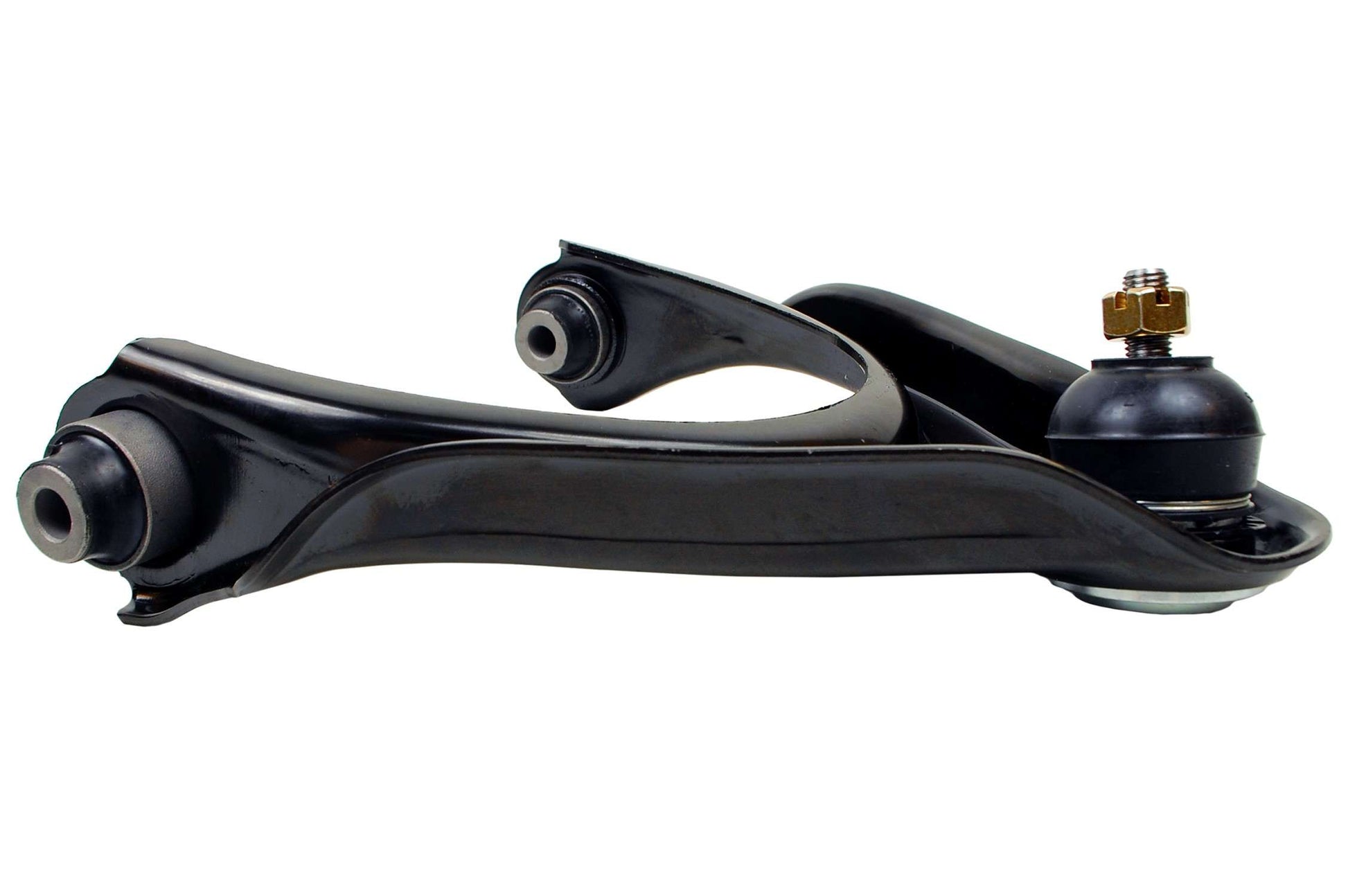 Side View of Front Upper Right Suspension Control Arm and Ball Joint Assembly MEVOTECH CMS60116