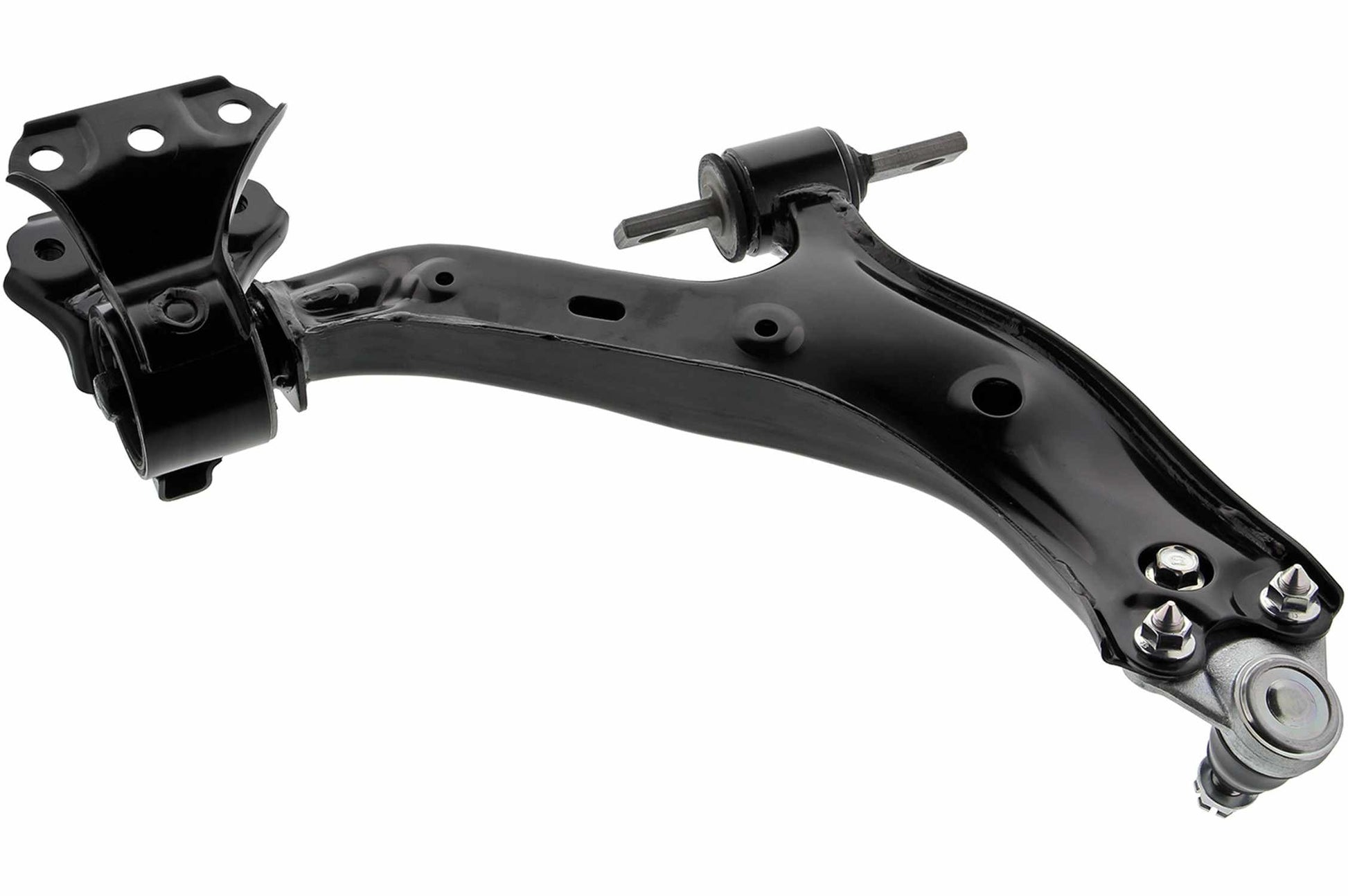 Back View of Front Left Suspension Control Arm and Ball Joint Assembly MEVOTECH CMS601175