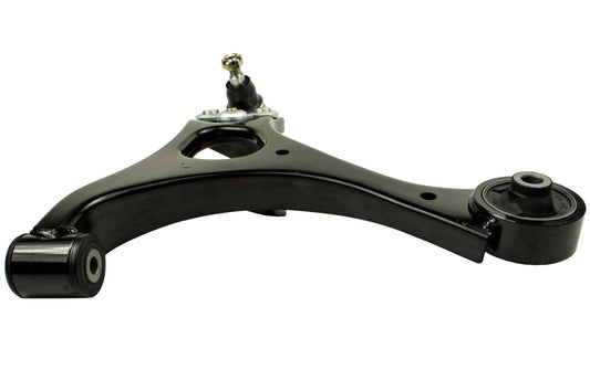 Angle View of Front Left Suspension Control Arm and Ball Joint Assembly MEVOTECH CMS601189