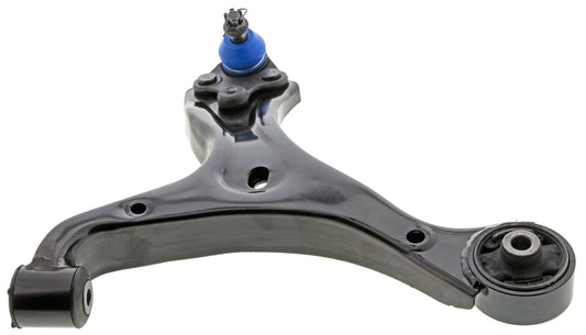 Angle View of Front Left Suspension Control Arm and Ball Joint Assembly MEVOTECH CMS601207