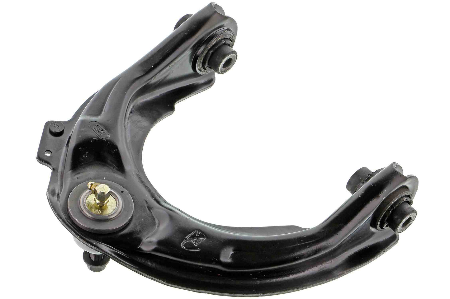 Back View of Front Upper Right Suspension Control Arm and Ball Joint Assembly MEVOTECH CMS601213