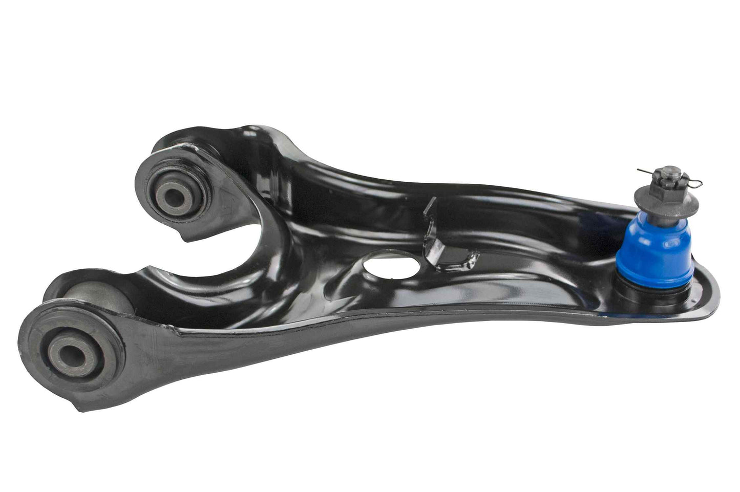 Side View of Rear Upper Right Suspension Control Arm and Ball Joint Assembly MEVOTECH CMS601232