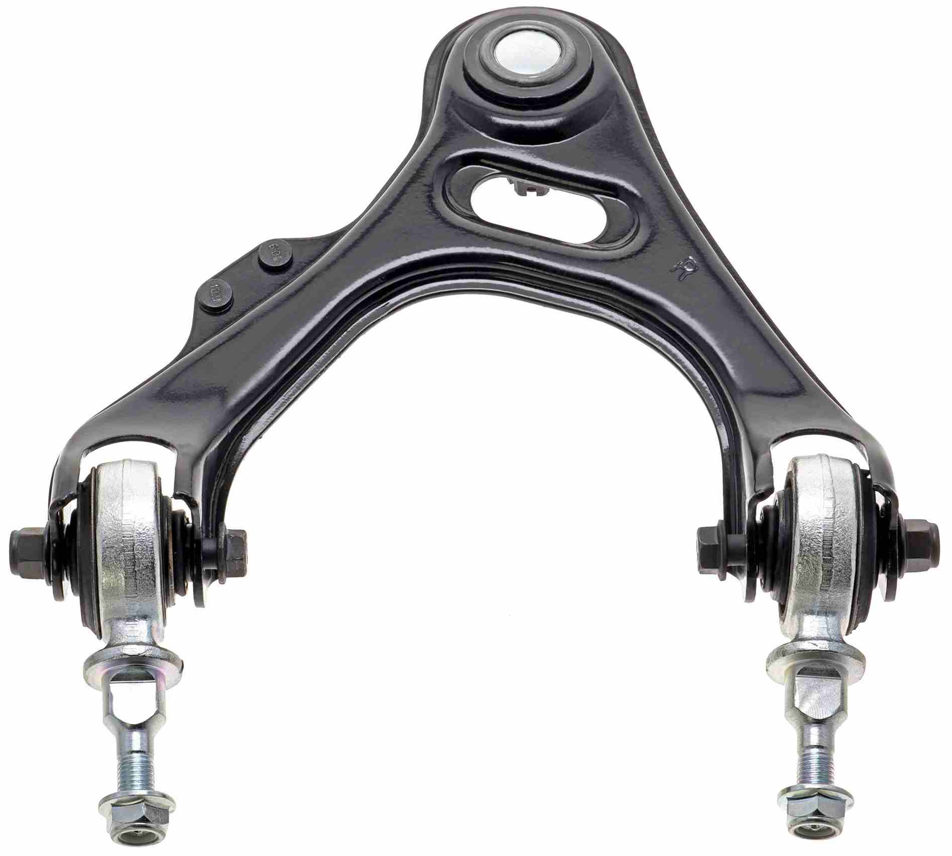 Back View of Front Upper Right Suspension Control Arm and Ball Joint Assembly MEVOTECH CMS60127