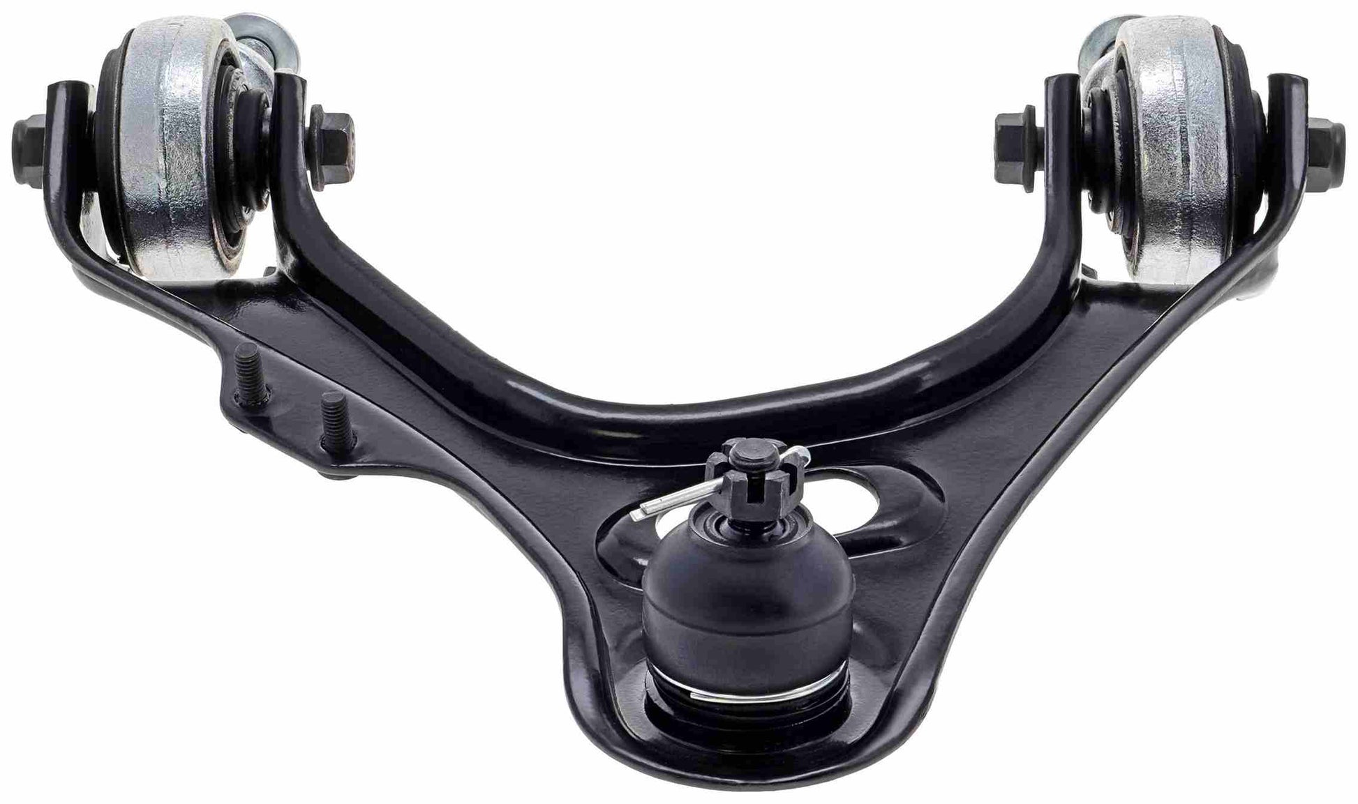 Front View of Front Upper Right Suspension Control Arm and Ball Joint Assembly MEVOTECH CMS60127