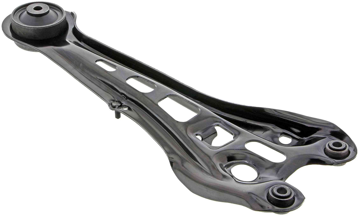 Back View of Rear Left Suspension Trailing Arm MEVOTECH CMS60177