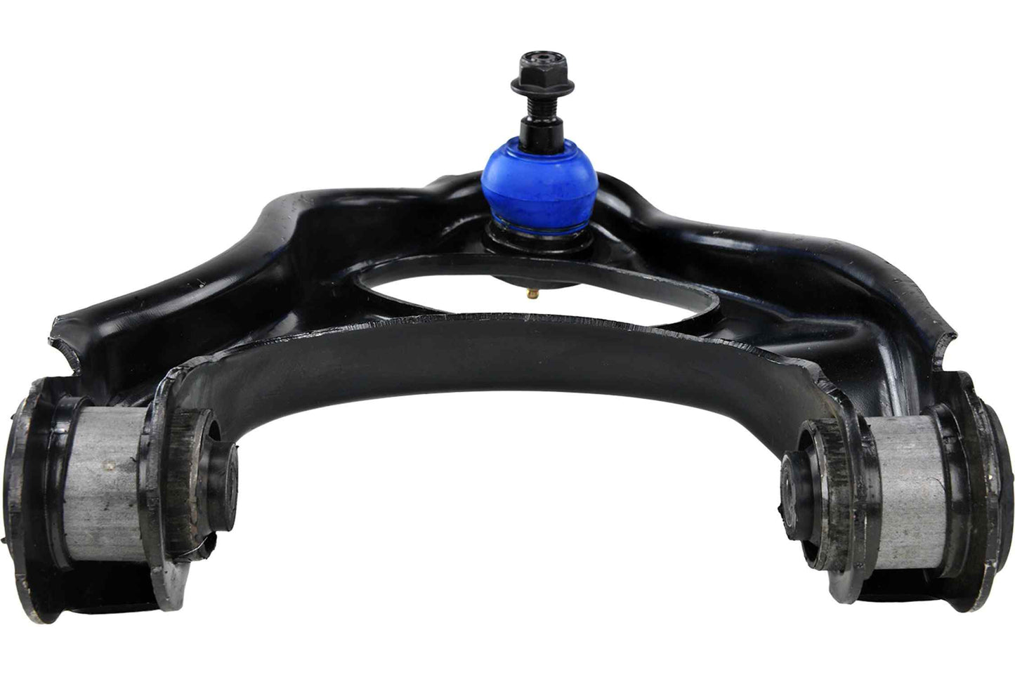 Angle View of Rear Upper Left Suspension Control Arm and Ball Joint Assembly MEVOTECH CMS60180