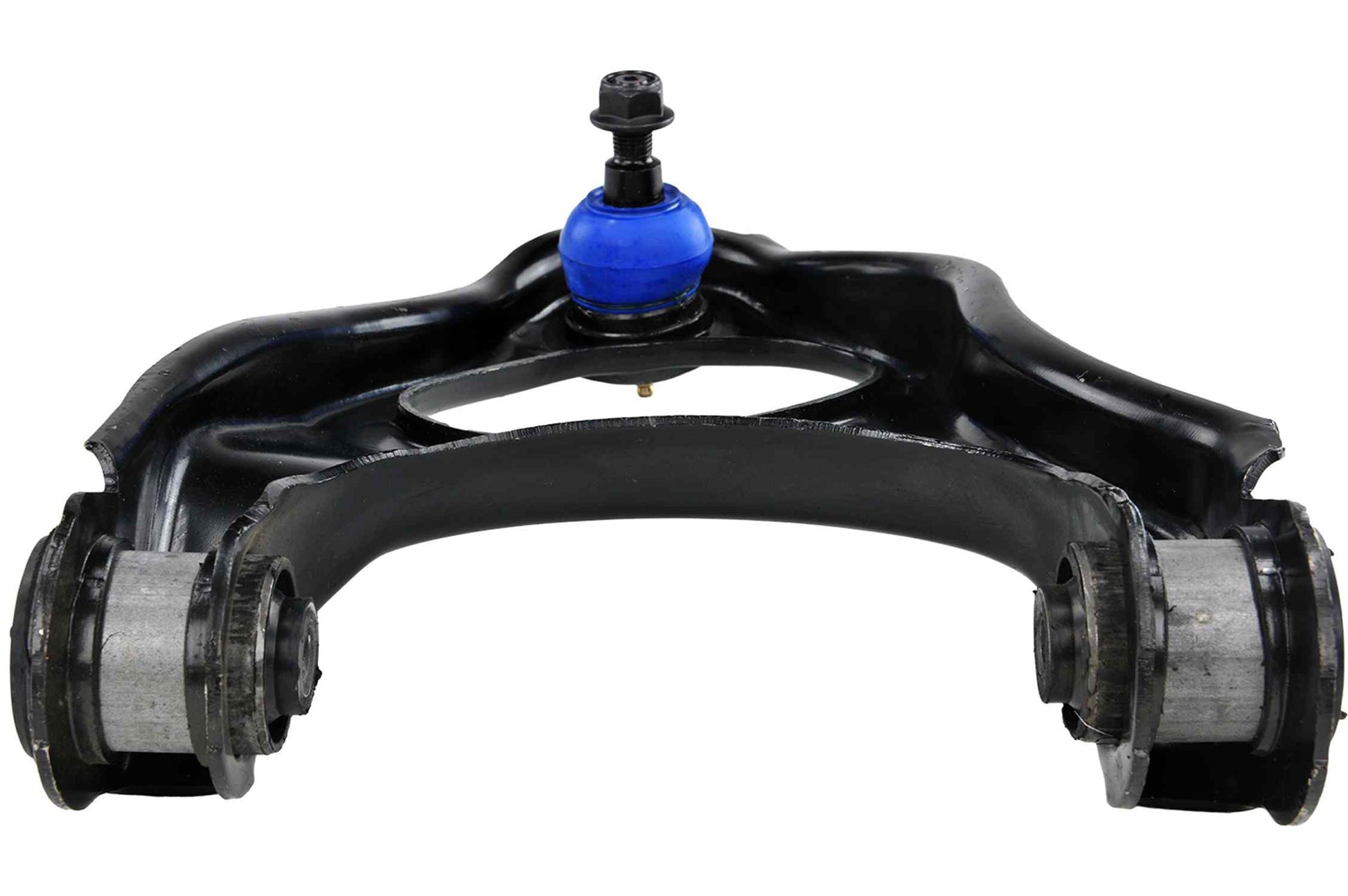 Angle View of Rear Upper Right Suspension Control Arm and Ball Joint Assembly MEVOTECH CMS60181