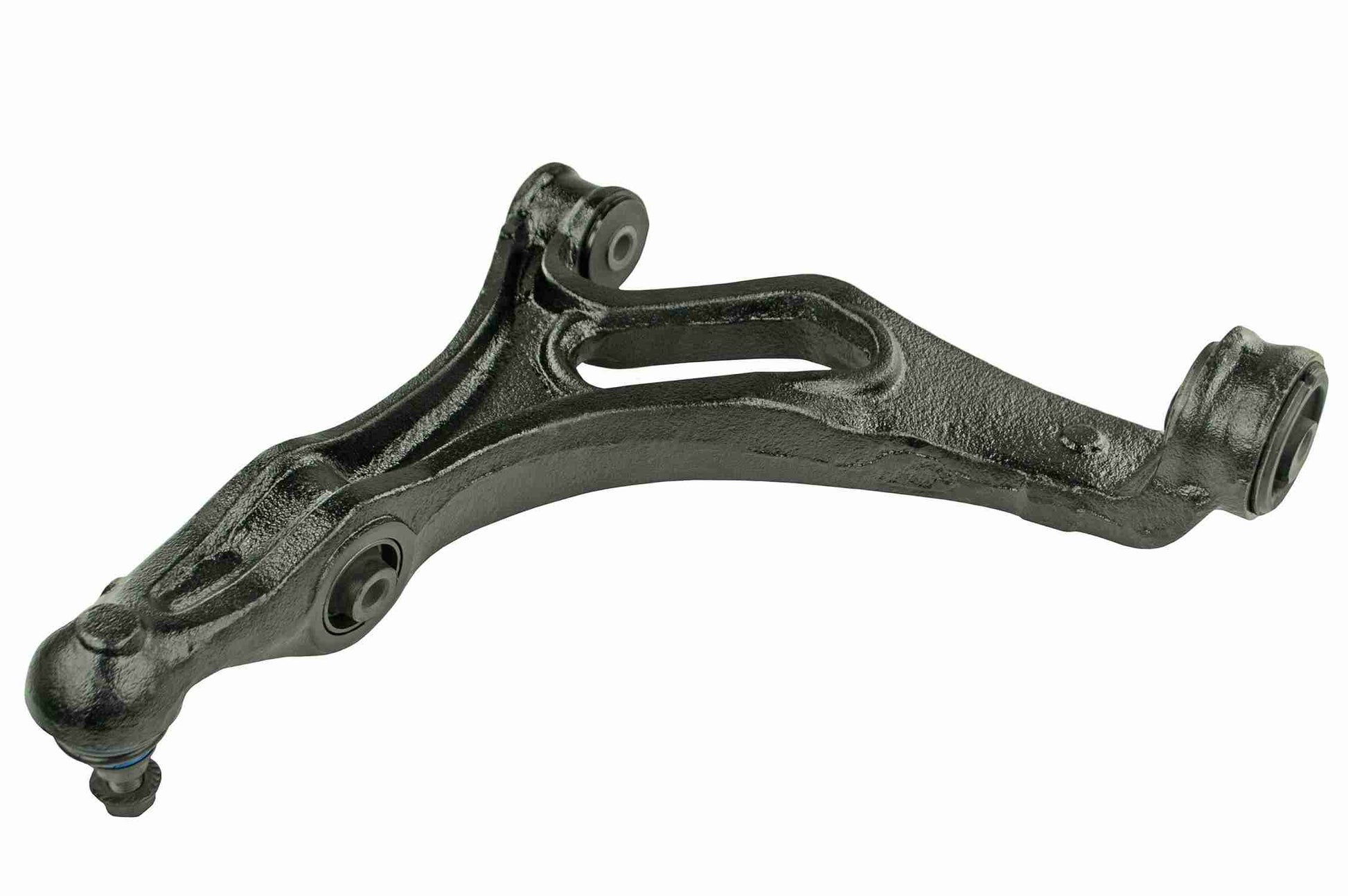 Back View of Front Left Suspension Control Arm and Ball Joint Assembly MEVOTECH CMS70101