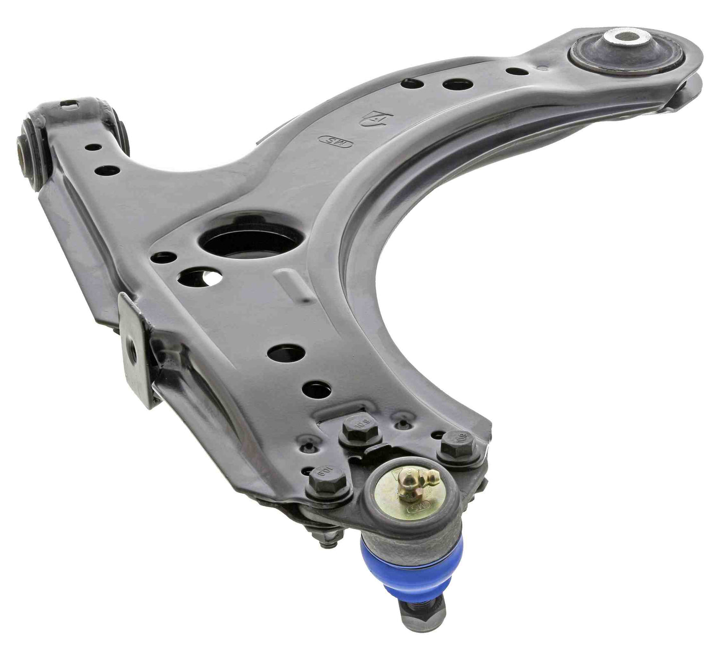 Back View of Front Right Suspension Control Arm and Ball Joint Assembly MEVOTECH CMS701122