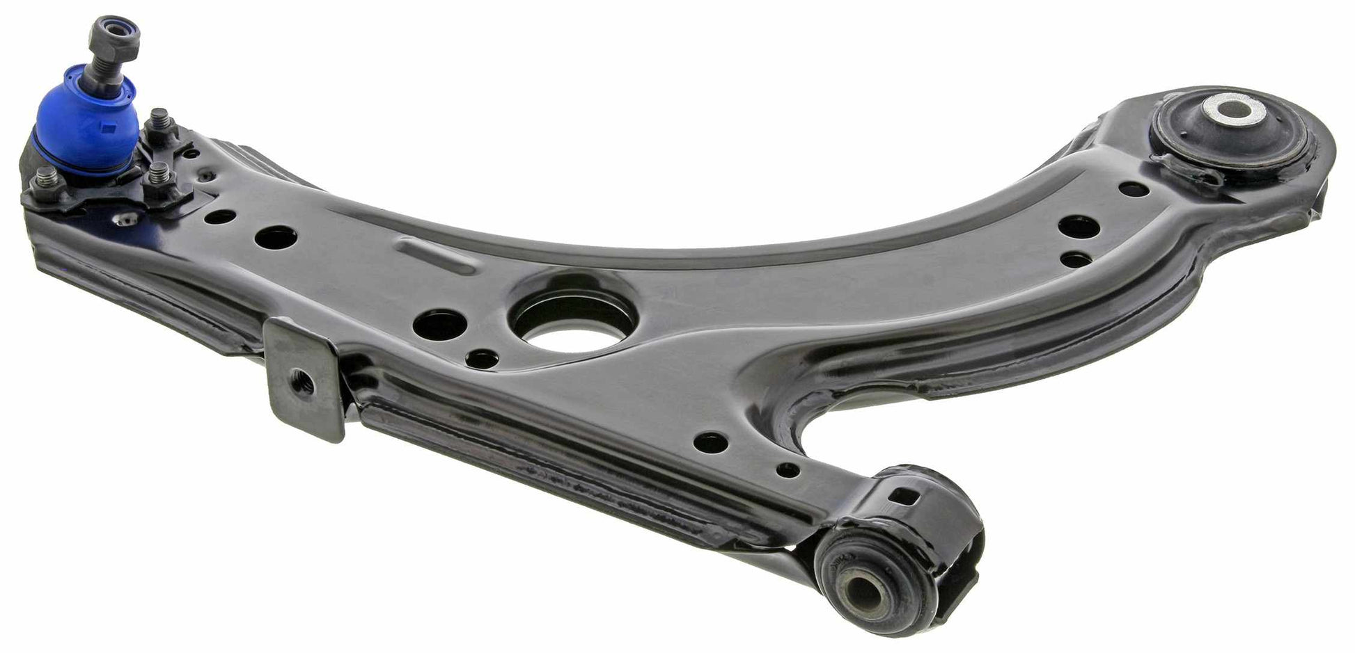 Side View of Front Right Suspension Control Arm and Ball Joint Assembly MEVOTECH CMS701122