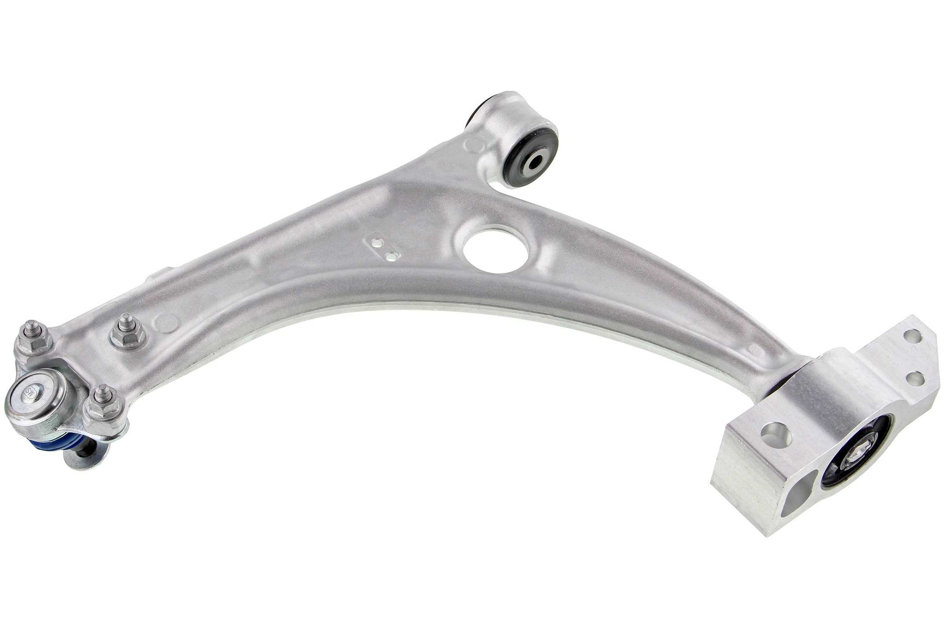 Back View of Front Right Suspension Control Arm and Ball Joint Assembly MEVOTECH CMS70122