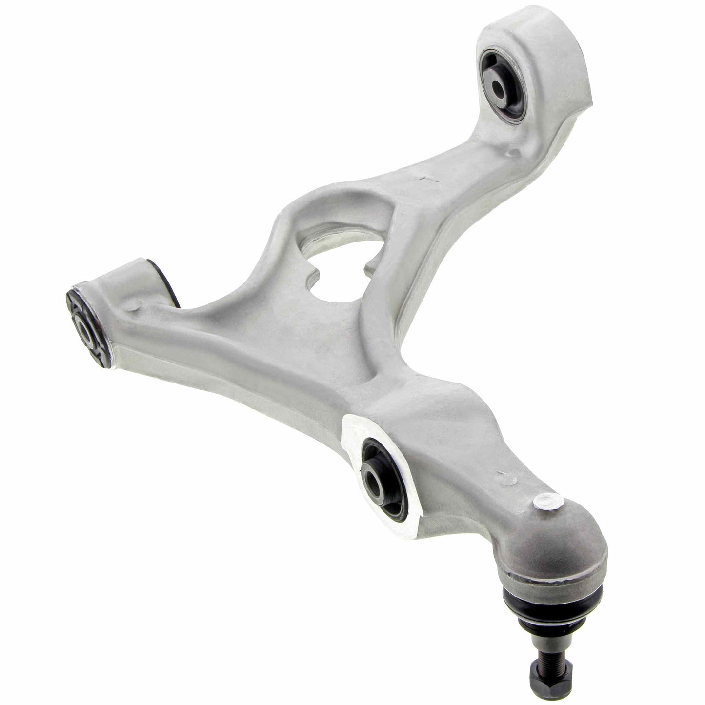 Back View of Front Left Suspension Control Arm and Ball Joint Assembly MEVOTECH CMS70124