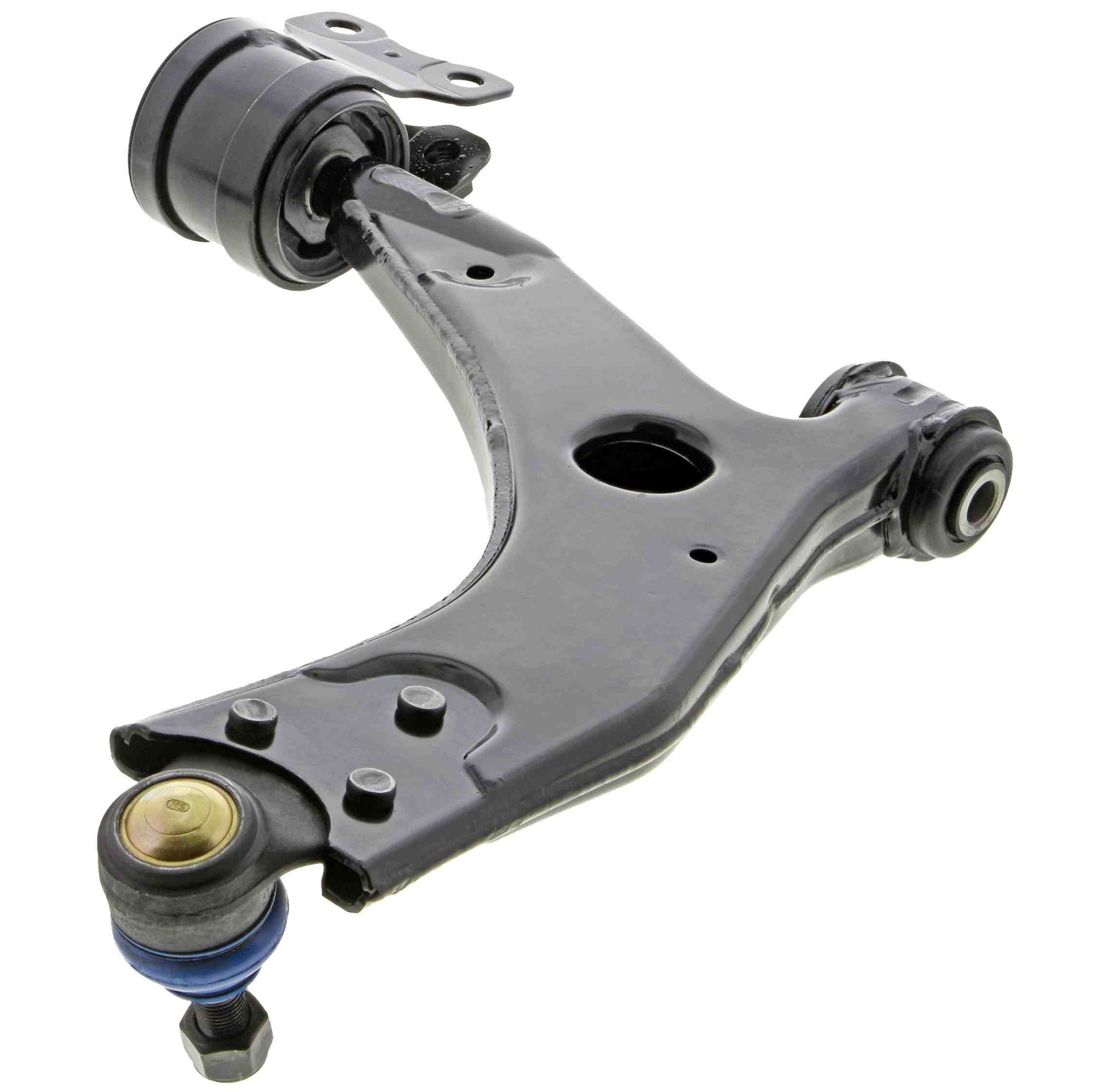 Back View of Front Left Suspension Control Arm and Ball Joint Assembly MEVOTECH CMS70162