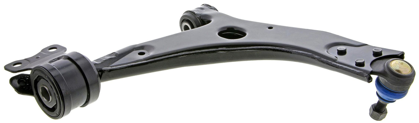 Bottom View of Front Left Suspension Control Arm and Ball Joint Assembly MEVOTECH CMS70162