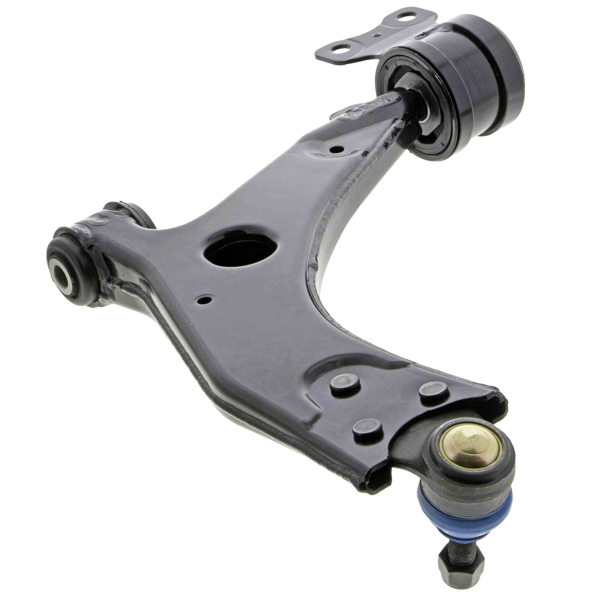 Back View of Front Right Suspension Control Arm and Ball Joint Assembly MEVOTECH CMS70163