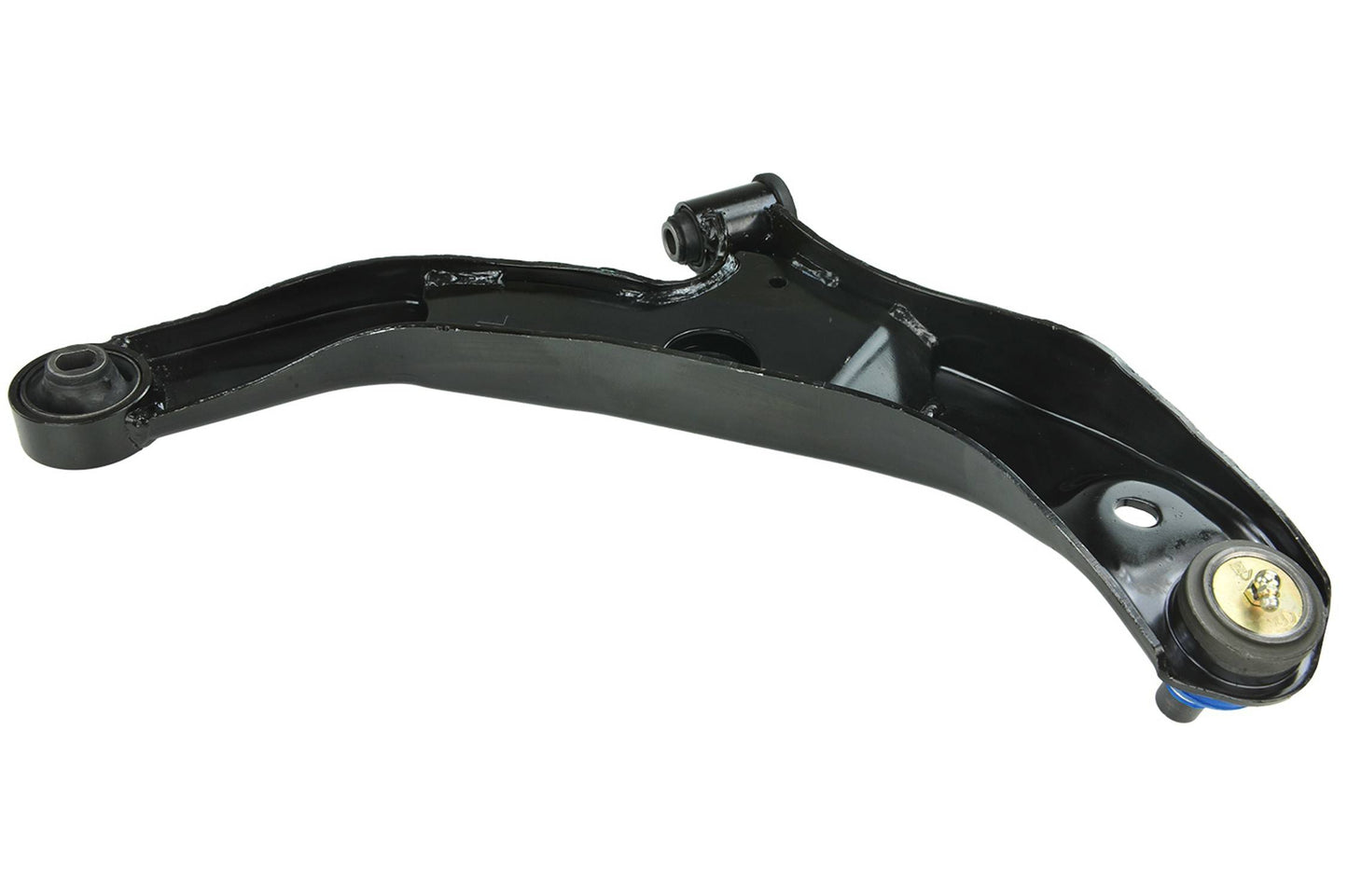 Back View of Front Left Suspension Control Arm and Ball Joint Assembly MEVOTECH CMS76100