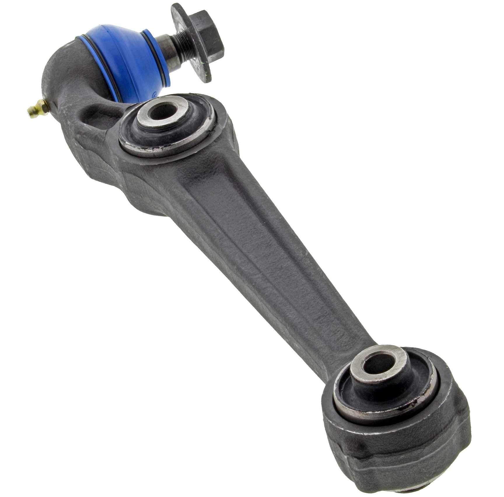 Angle View of Front Suspension Control Arm and Ball Joint Assembly MEVOTECH CMS76104