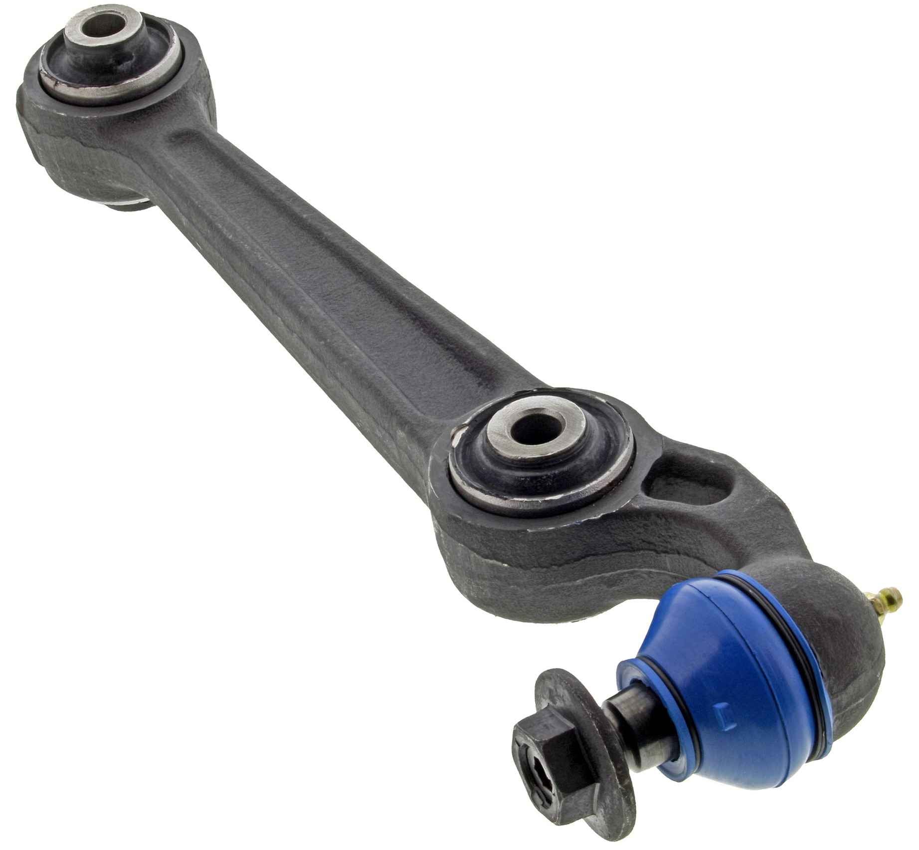 Side View of Front Suspension Control Arm and Ball Joint Assembly MEVOTECH CMS76104