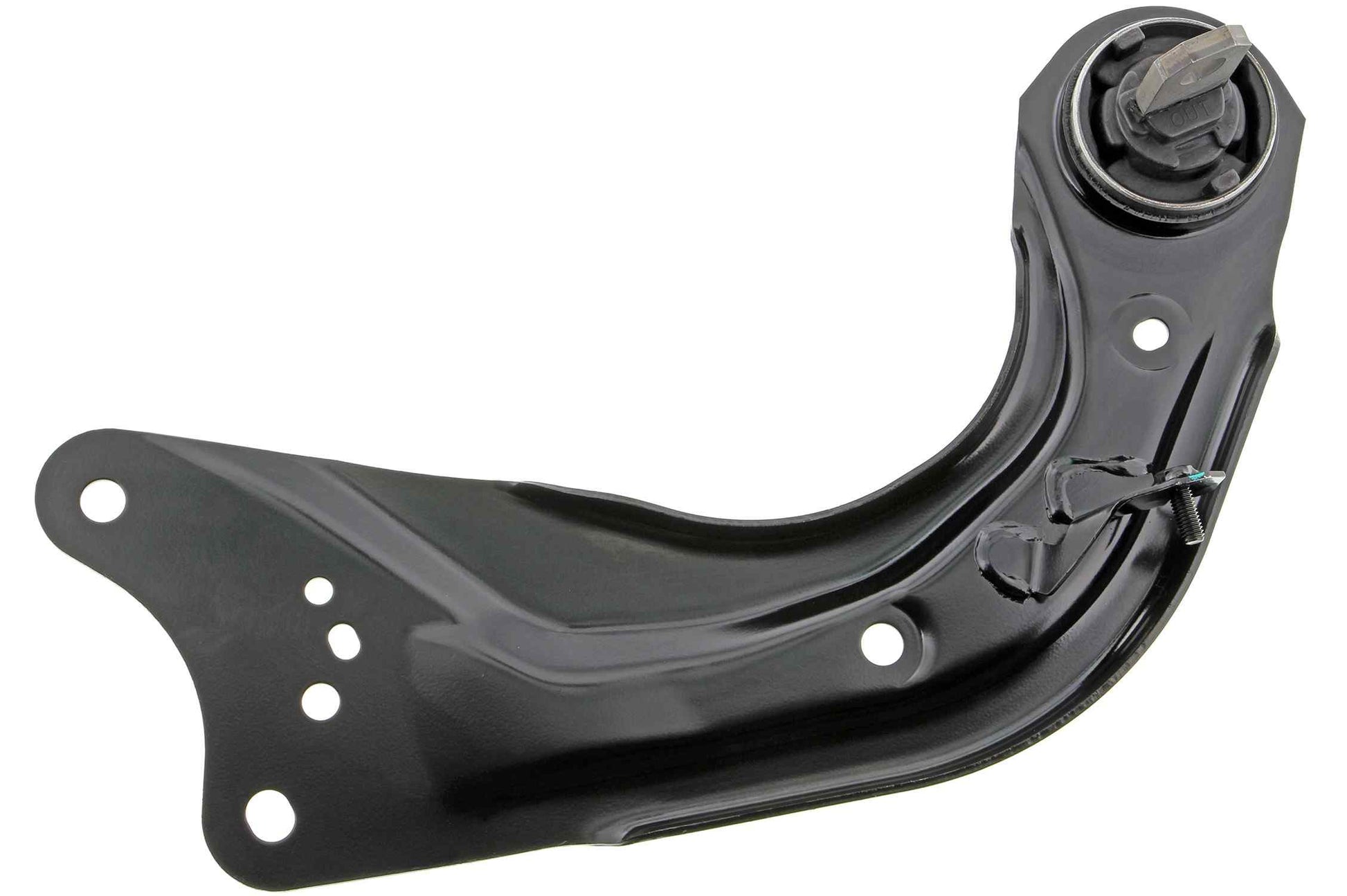 Back View of Rear Left Suspension Trailing Arm MEVOTECH CMS761206