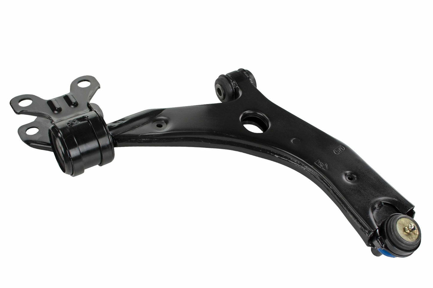 Back View of Front Left Suspension Control Arm and Ball Joint Assembly MEVOTECH CMS76151