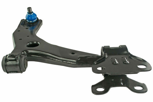 Angle View of Front Right Suspension Control Arm and Ball Joint Assembly MEVOTECH CMS76152