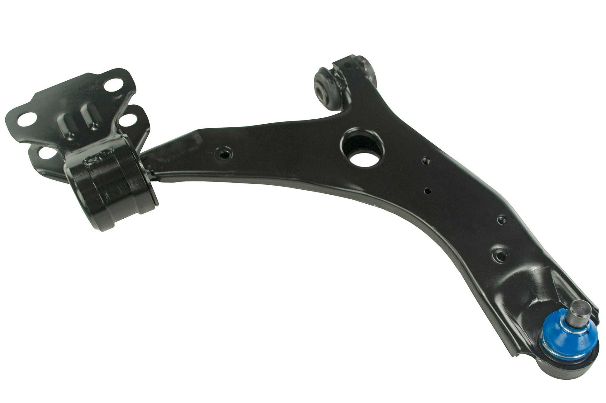 Front View of Front Right Suspension Control Arm and Ball Joint Assembly MEVOTECH CMS76152