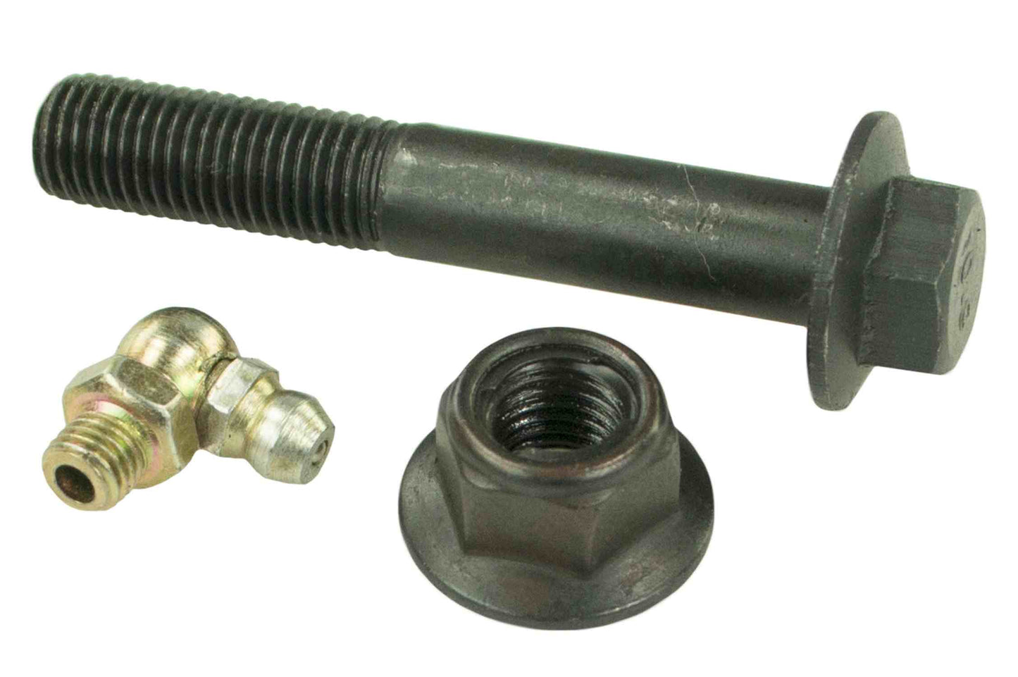 Hardware View of Front Right Suspension Control Arm and Ball Joint Assembly MEVOTECH CMS76152