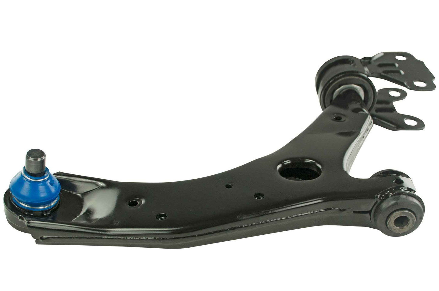 Side View of Front Right Suspension Control Arm and Ball Joint Assembly MEVOTECH CMS76152