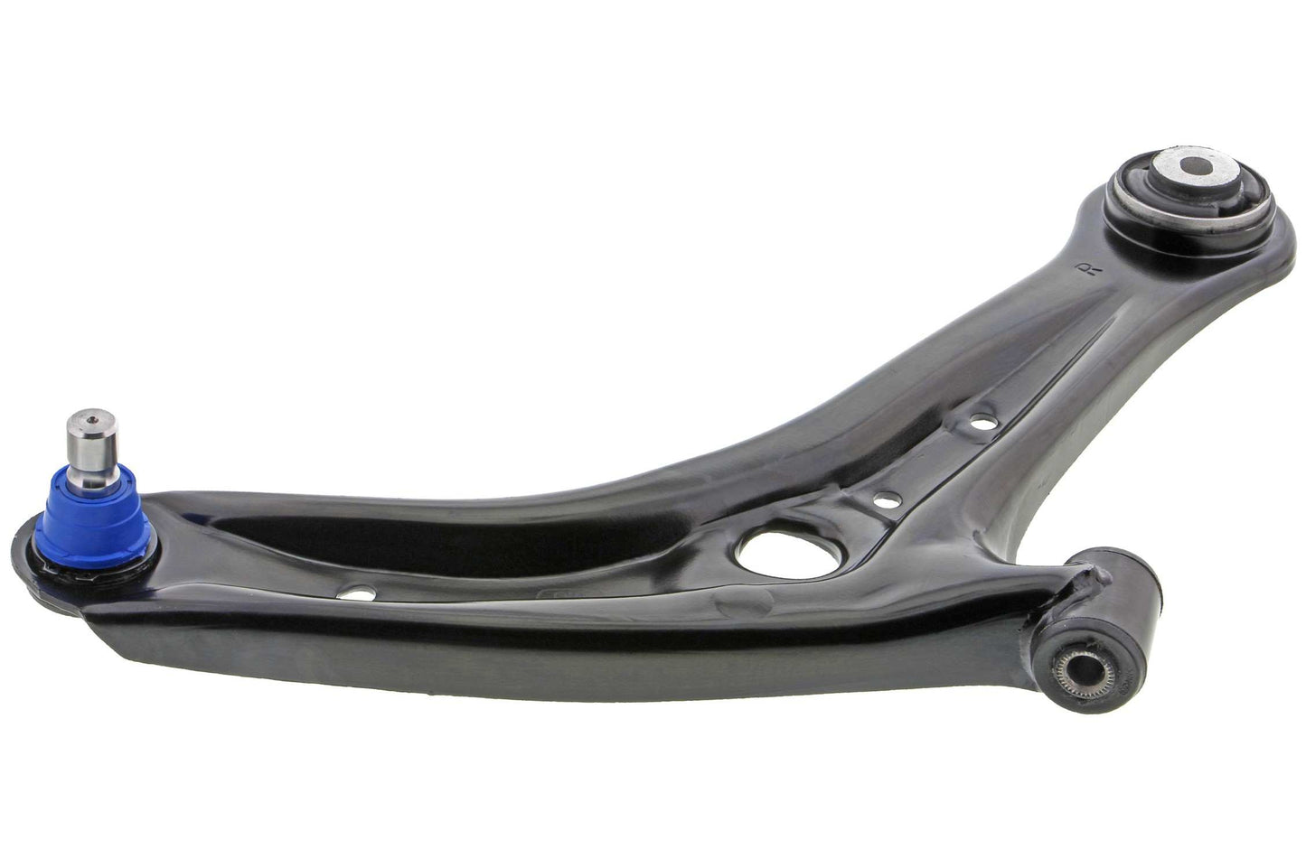 Side View of Front Right Suspension Control Arm and Ball Joint Assembly MEVOTECH CMS76180