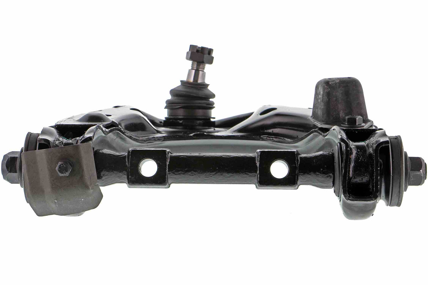 Angle View of Front Upper Right Suspension Control Arm and Ball Joint Assembly MEVOTECH CMS801005