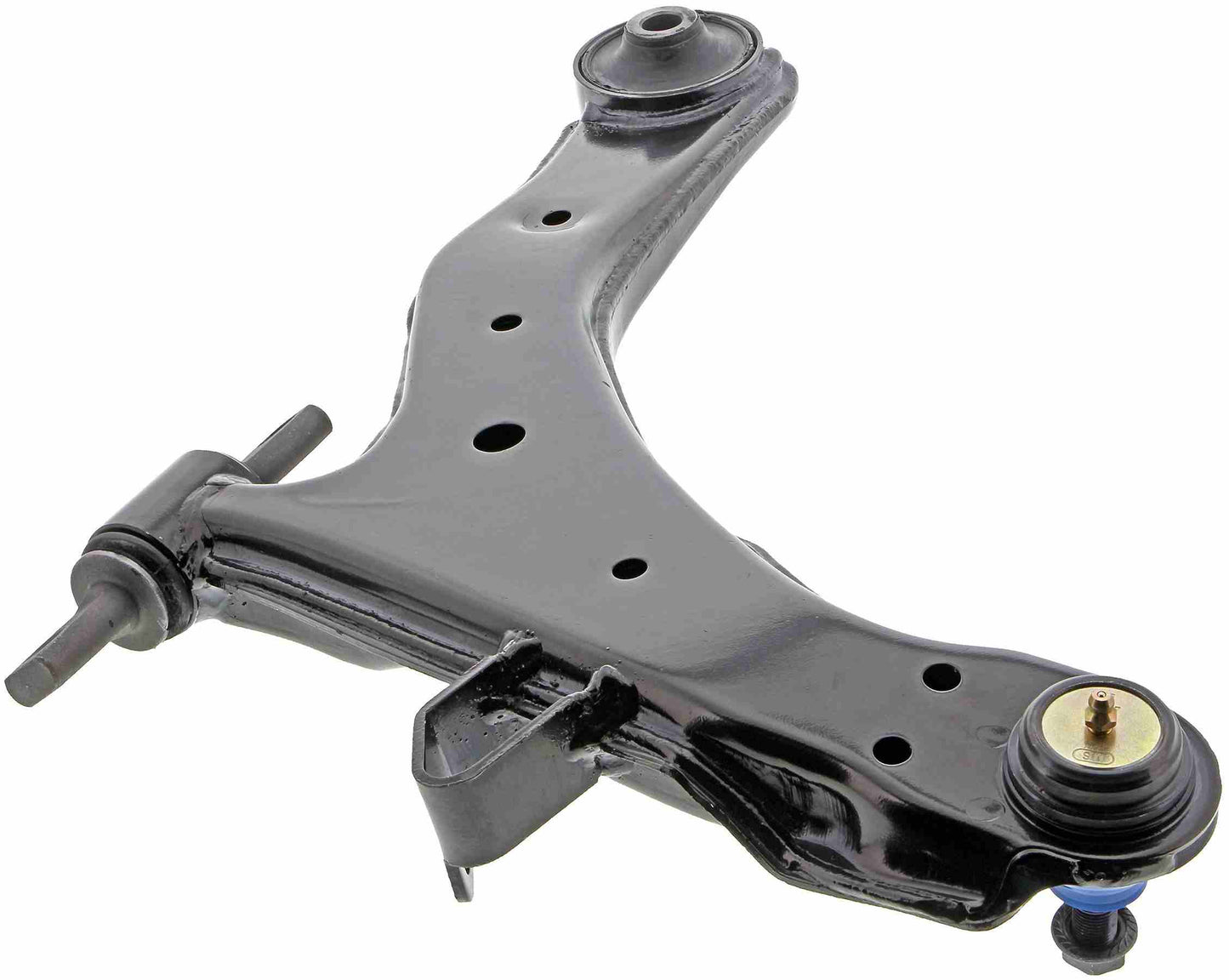 Back View of Front Right Suspension Control Arm and Ball Joint Assembly MEVOTECH CMS80101