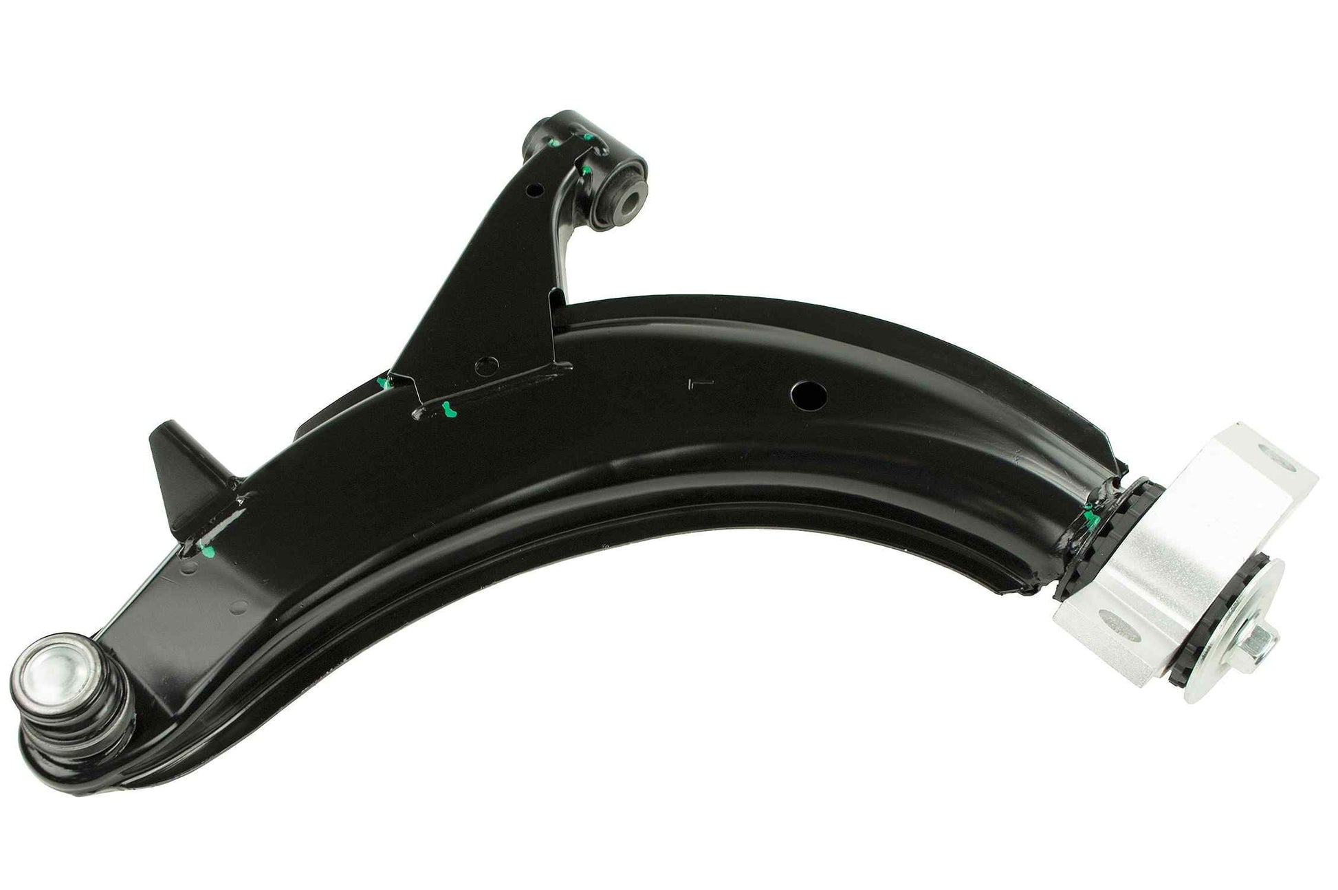 Back View of Front Left Suspension Control Arm and Ball Joint Assembly MEVOTECH CMS801039