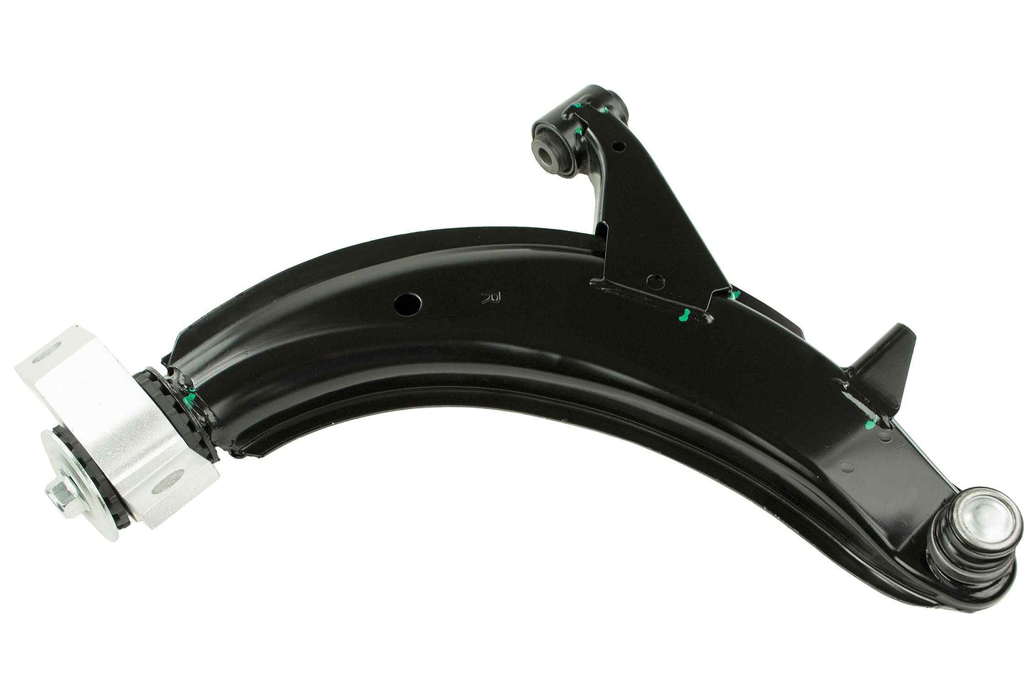 Back View of Front Right Suspension Control Arm and Ball Joint Assembly MEVOTECH CMS801040