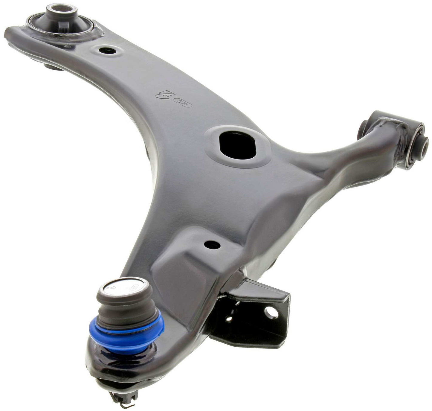 Back View of Front Right Suspension Control Arm and Ball Joint Assembly MEVOTECH CMS801052